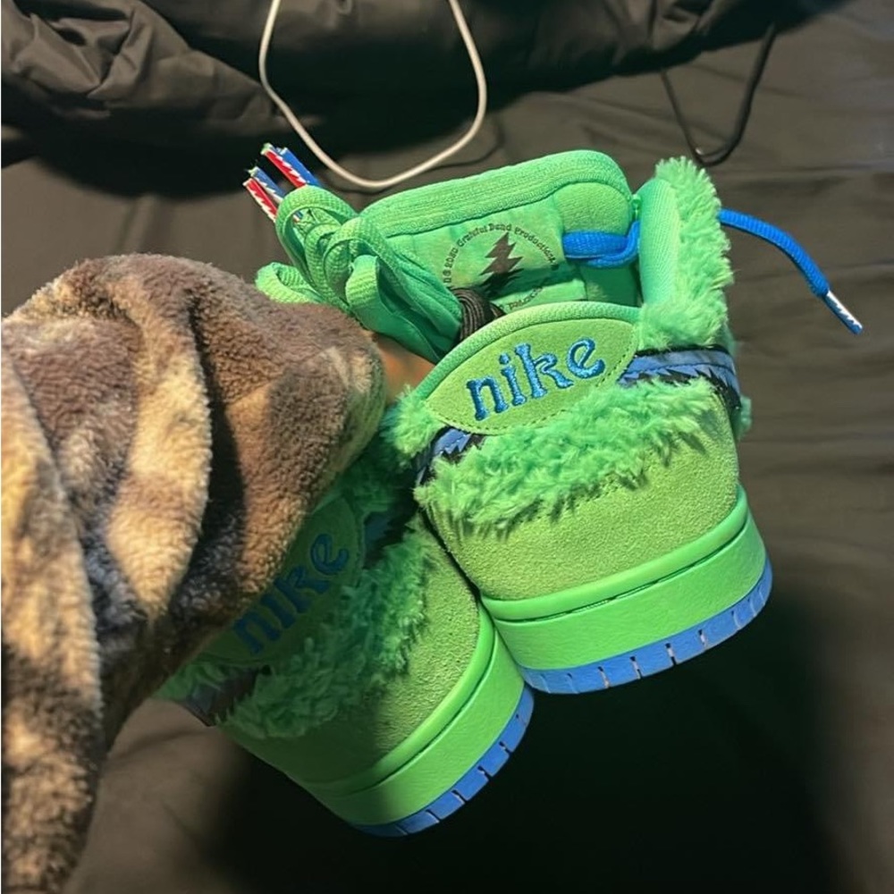 Grateful Dead x Dunk low sb “green bear”